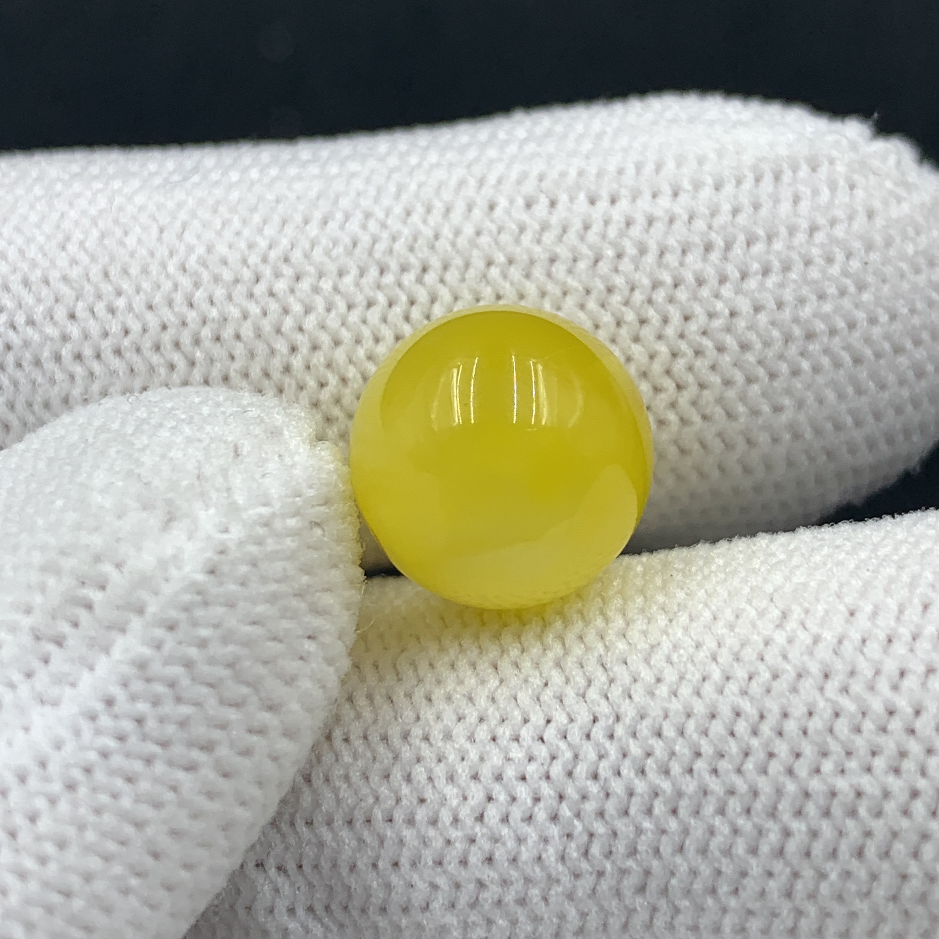 Y1322原矿俄料尺寸12mm蜜蜡单珠圆珠单颗文玩隔珠配饰支持复检