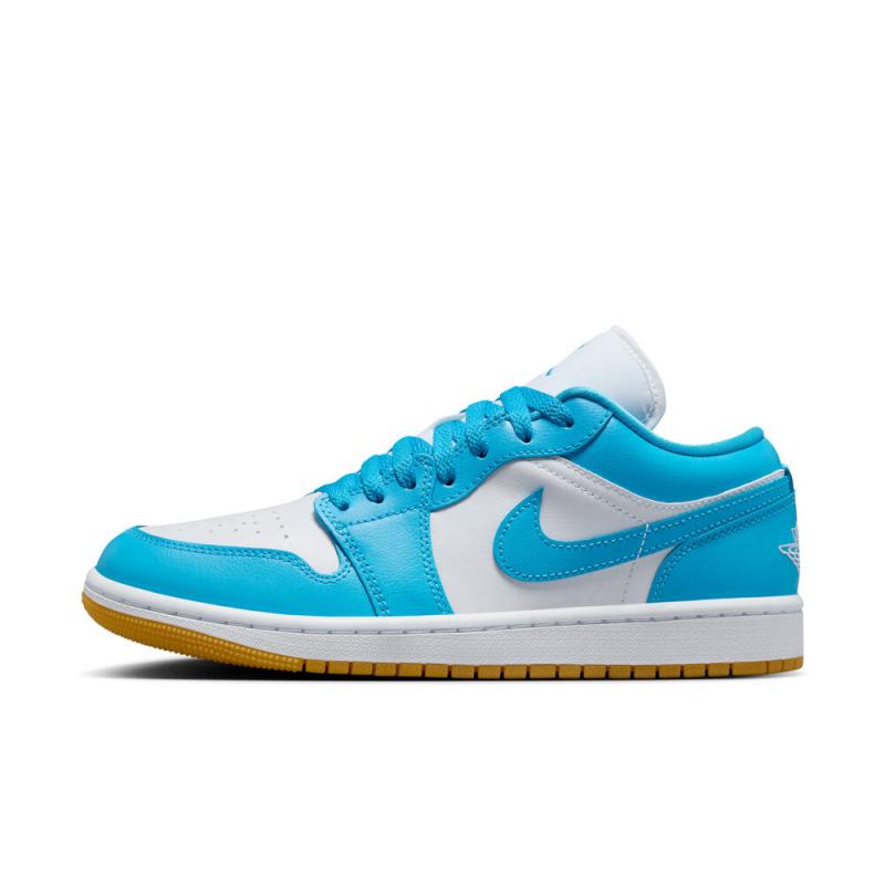 NIKE耐克女鞋WMNS AIR JORDAN 1 LOW乔丹流光风篮球鞋DC0774-104