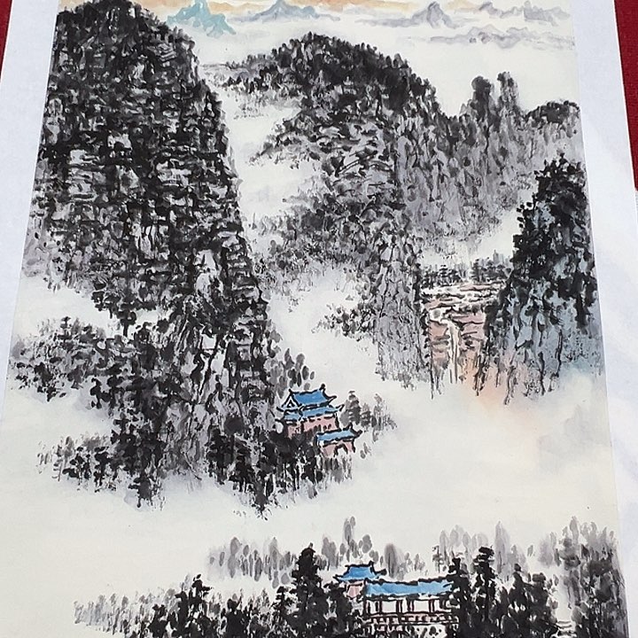 国画书画作品多次