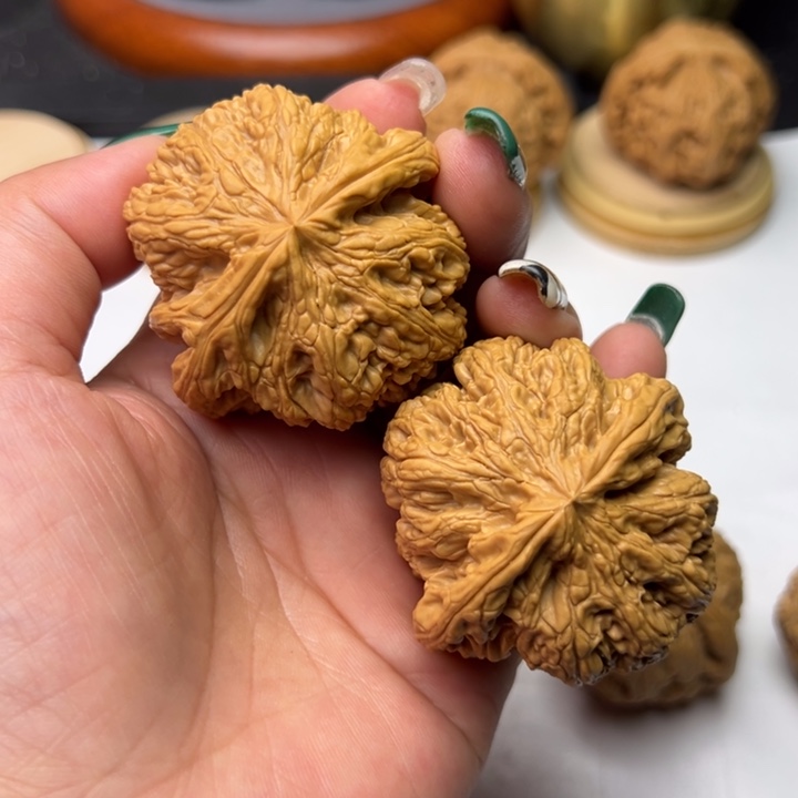 文玩核桃把件芳芳47粗筋