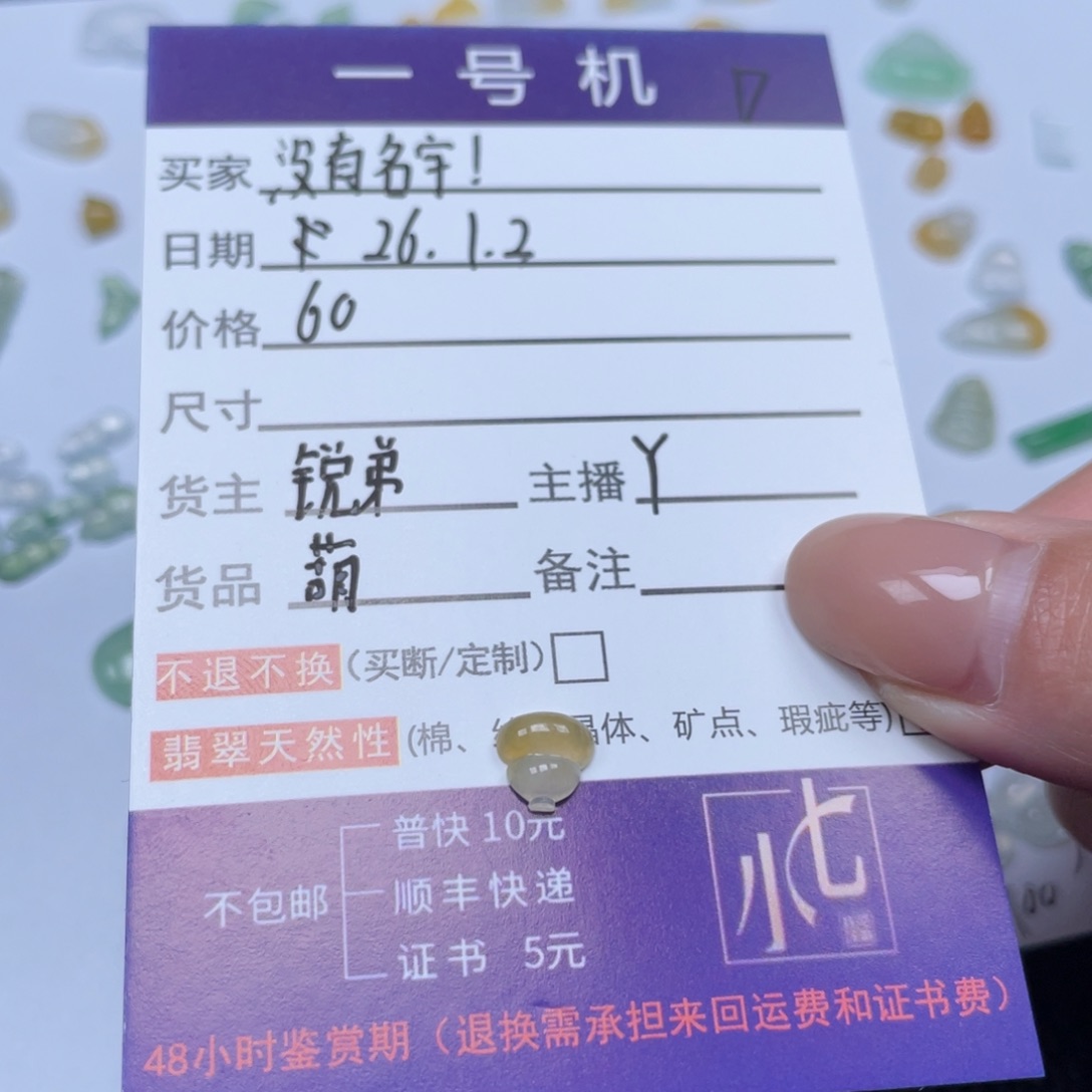 没***！翡翠未镶嵌颈饰翡翠