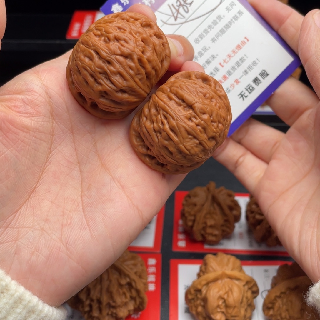 文玩核桃把件铁锤42