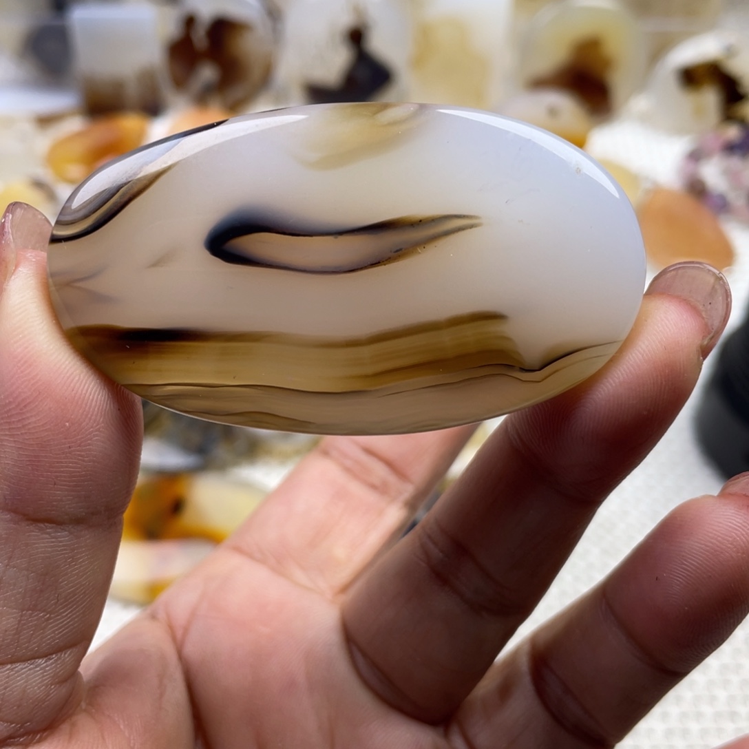 玛瑙/玉髓未镶嵌颈饰