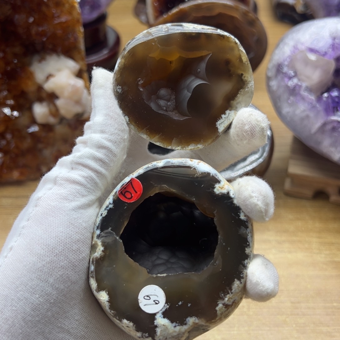 摆件未镶嵌水晶聚宝盆67