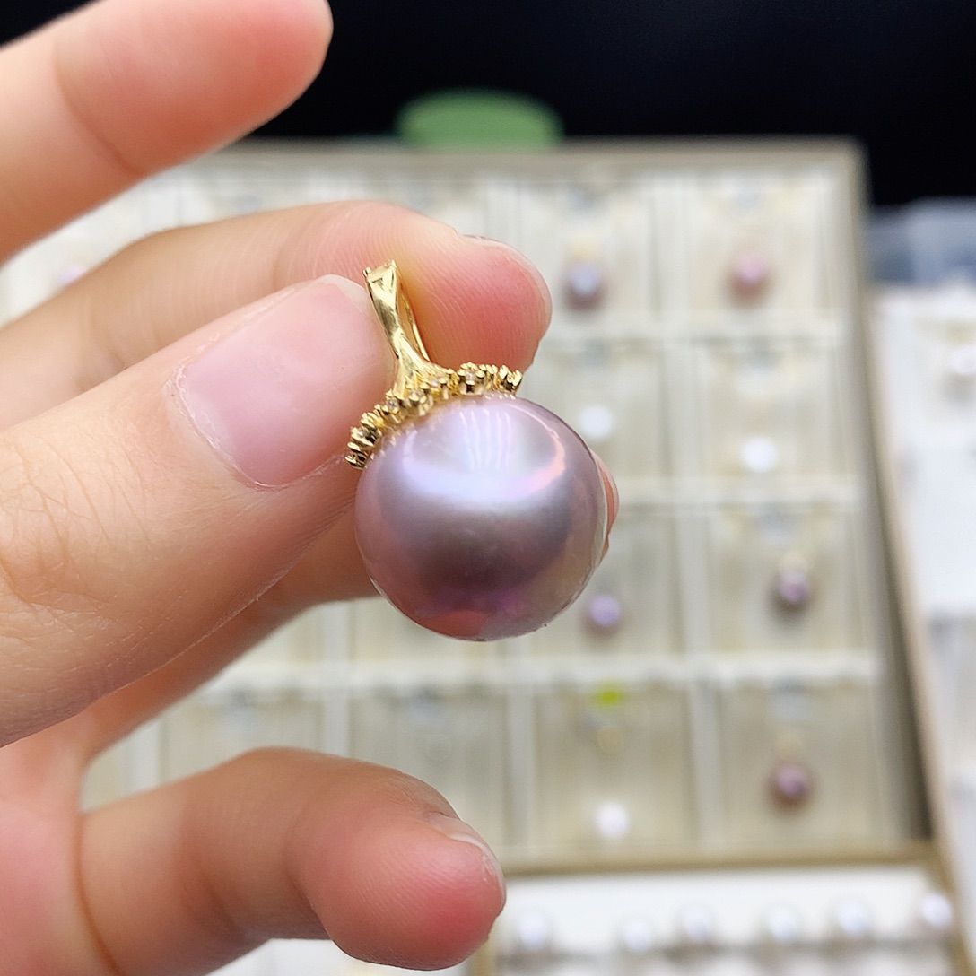 淡水珍珠颈饰合金
