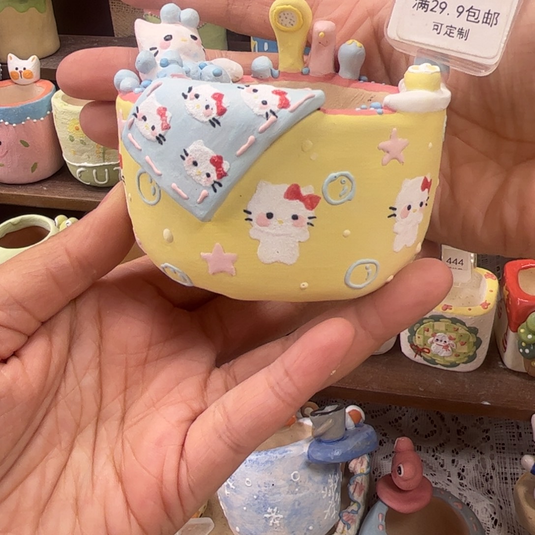 未***名192凯蒂猫浴室花盆