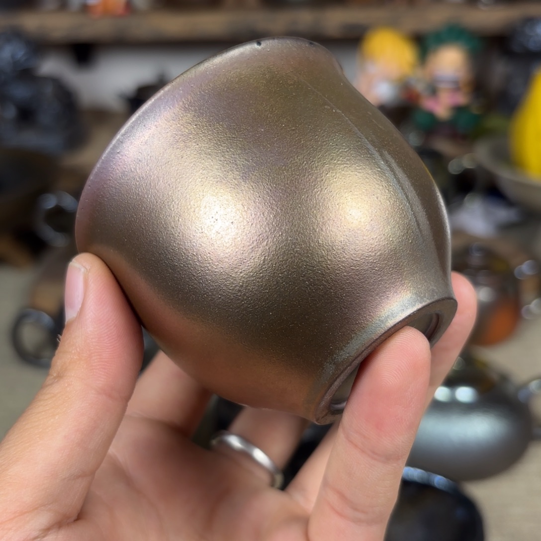 建水紫陶三木柴烧微瑕