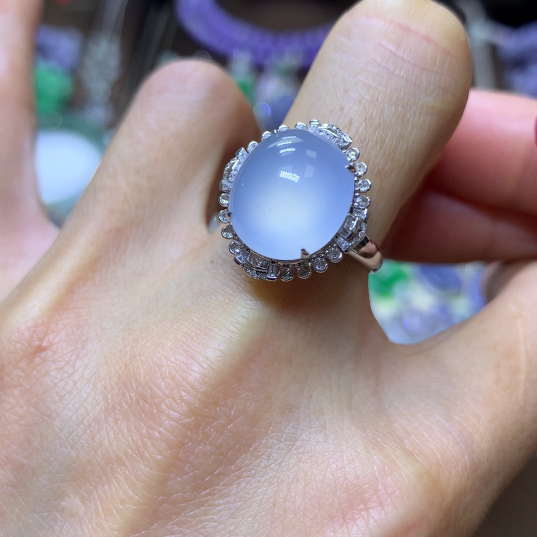 【闪购商品】翡翠颈饰18K金镶嵌翡翠