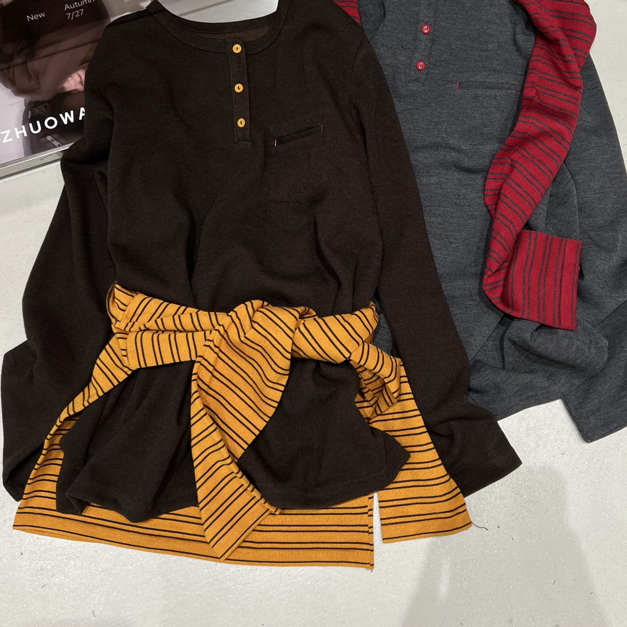 星星微胖穿搭  200--300编码 秋冬上衣 链接（12.20早）