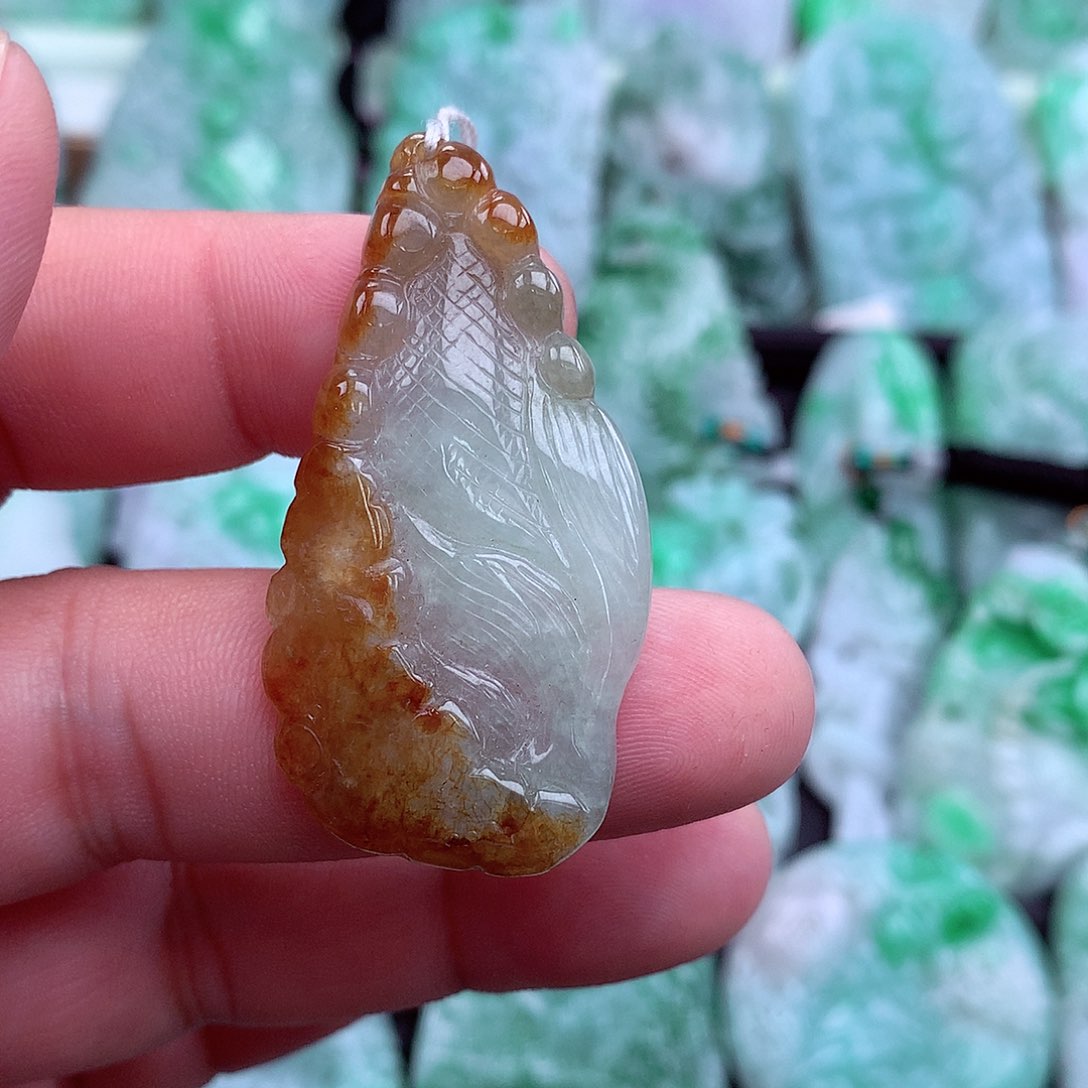 翡翠吊坠(不含链)未镶嵌