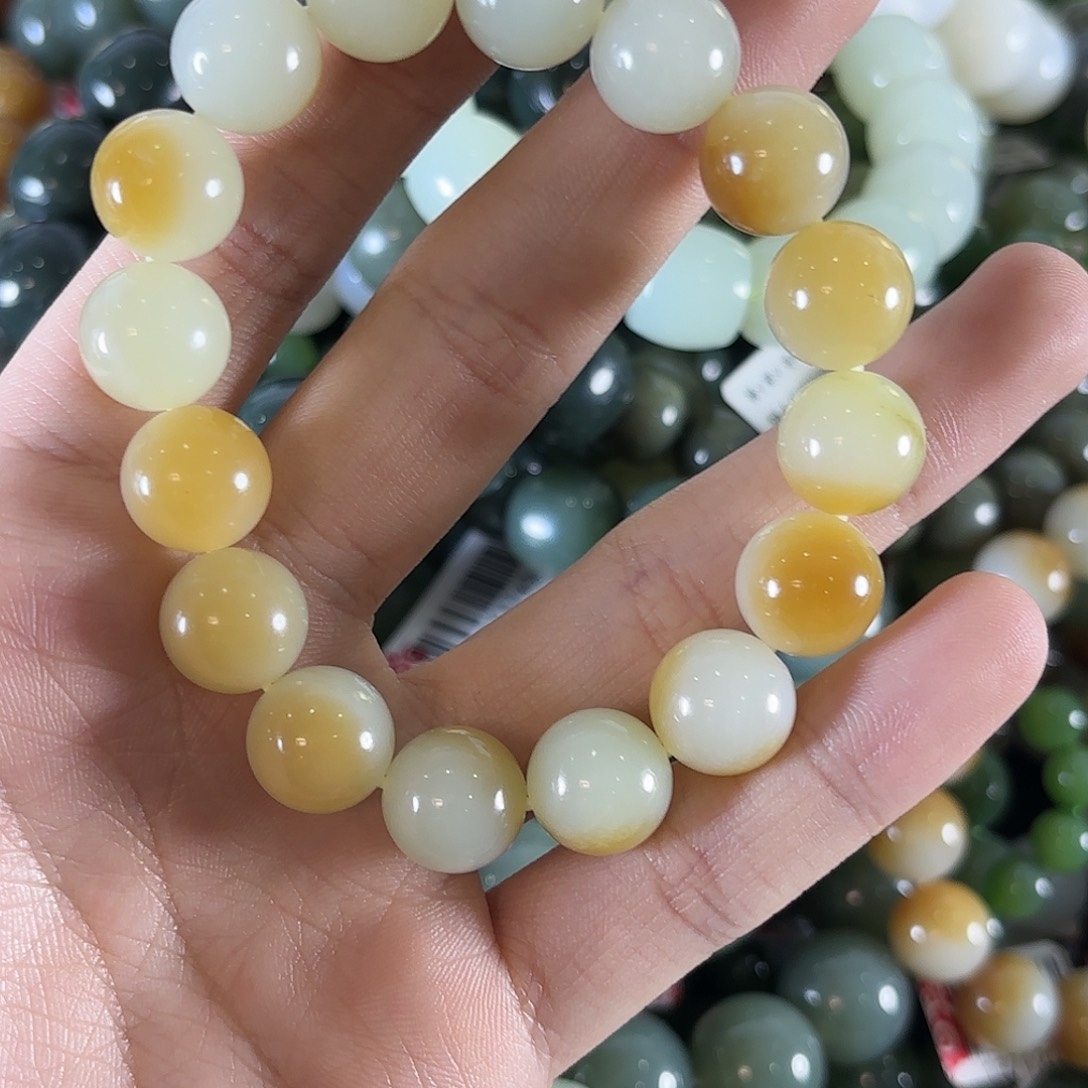 和田玉手链未镶嵌W309