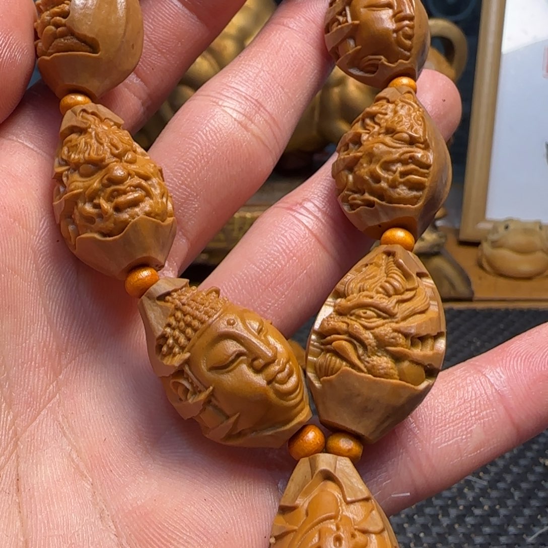 橄榄核手串/手链包衣一念