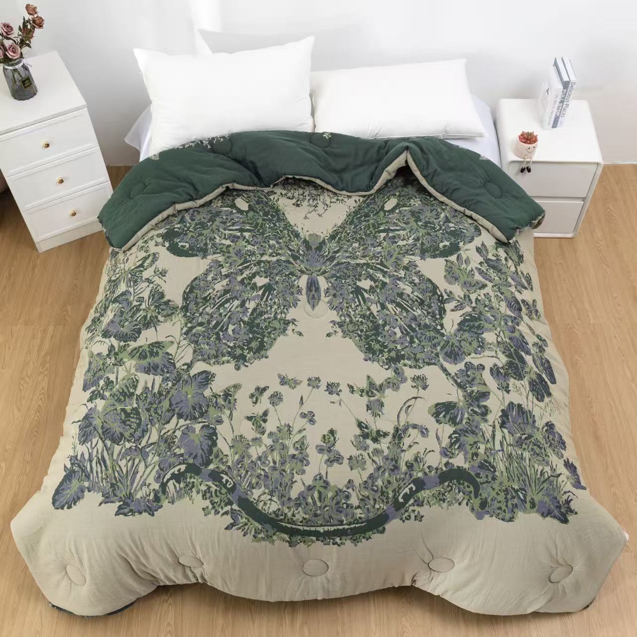 JFAN（蝴蝶）200cm*230cm 高端双层纱柔软四季被