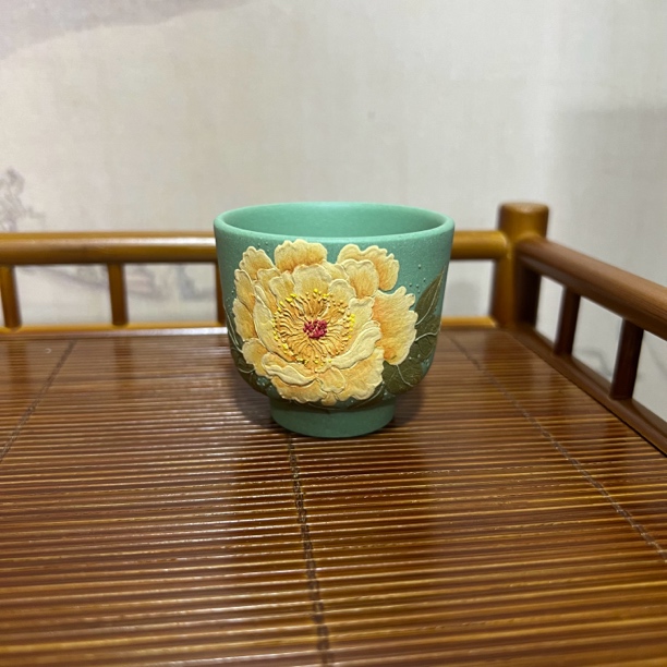 念青｜牡丹杯子 主人杯 品茗杯