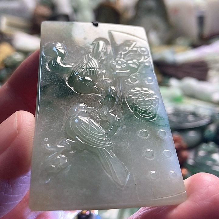 翡翠吊坠(不含链)未镶嵌