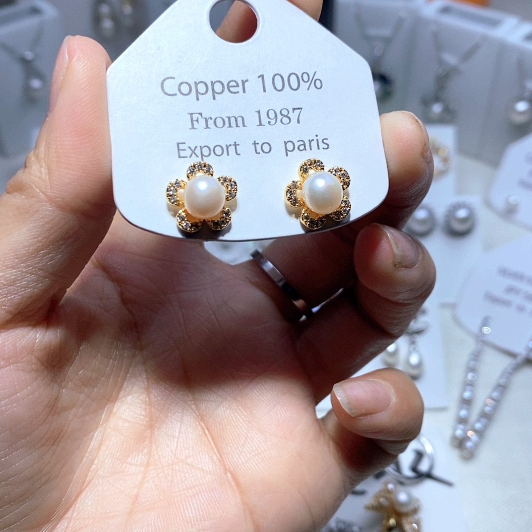 耳饰淡水珍珠未镶嵌