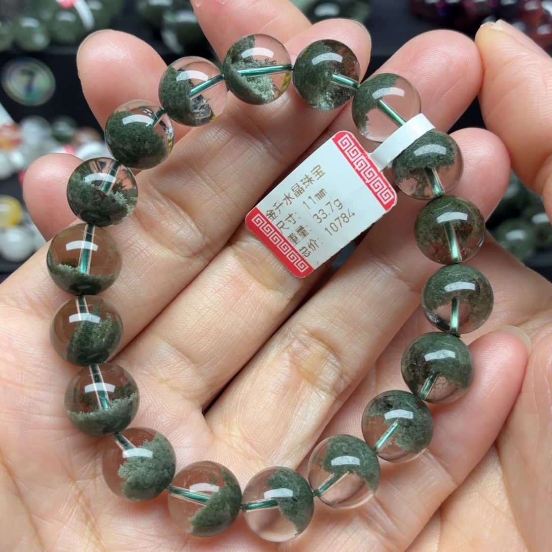 水晶手链未镶嵌天然水晶