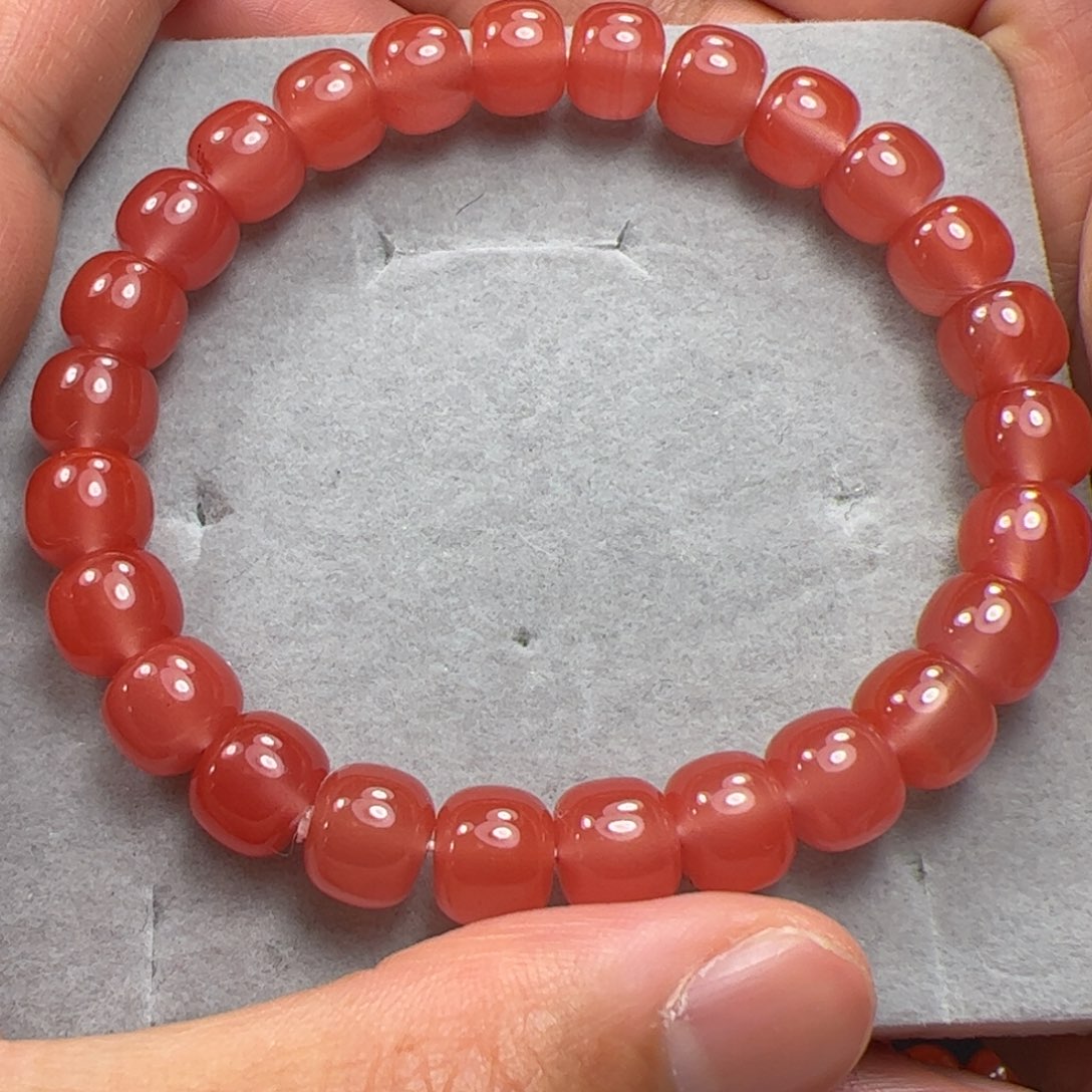 南红玛瑙珠子未镶嵌