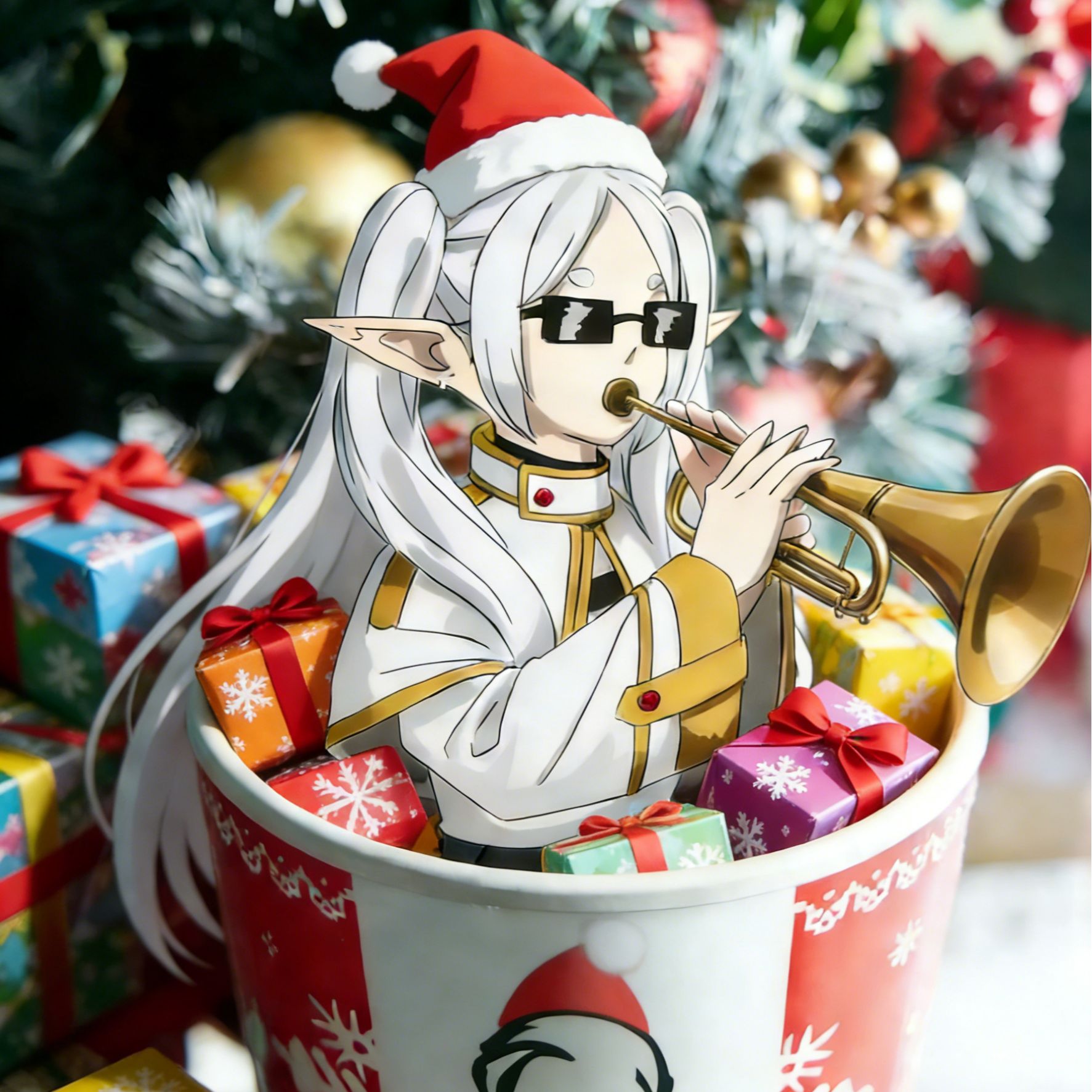 豪华圣诞大餐！@各种IP混合转盘点菜（一镜到底包邮爽吃）