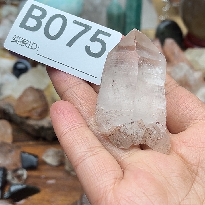 ****毛水晶珠宝半成品未镶嵌默认微瑕