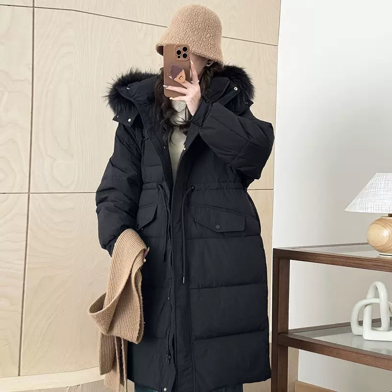 【YSLT官方店】连帽毛领外套