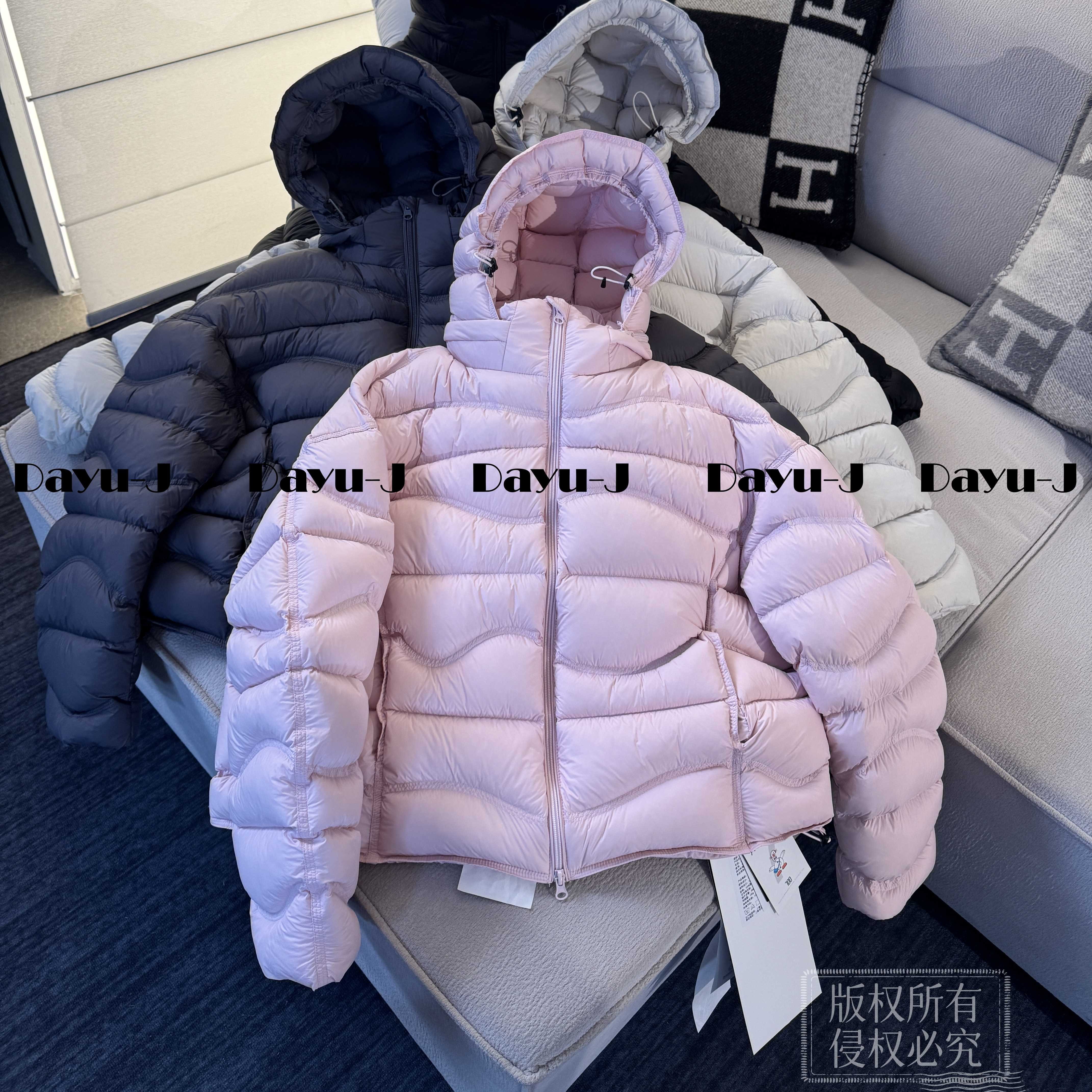 【间歇泉】95白鸭绒泡芙弯刀袖羽绒服9822（帽子可脱卸）