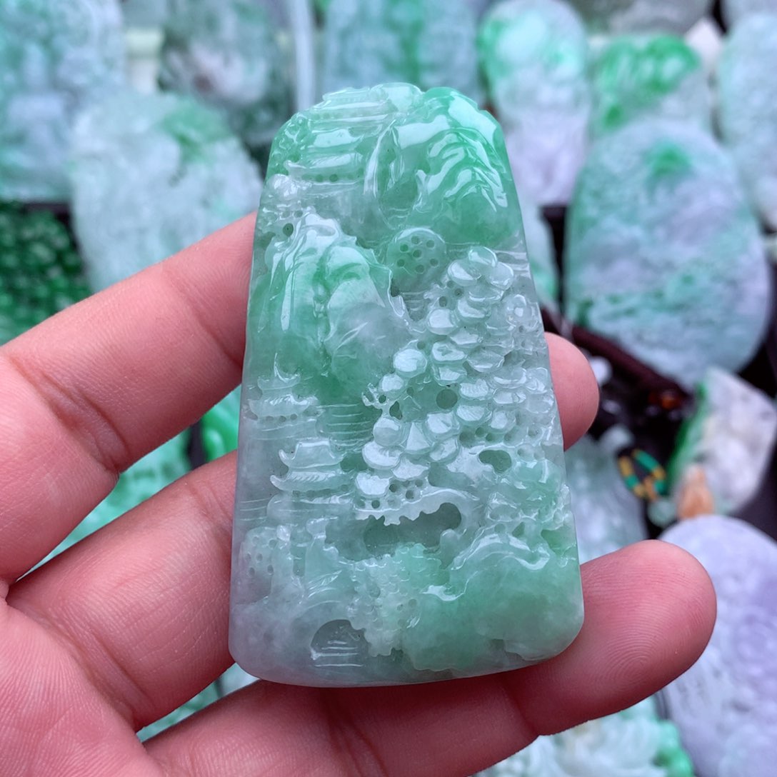 翡翠吊坠(不含链)未镶嵌