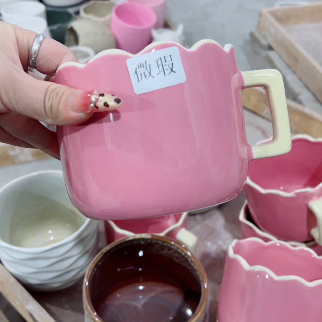 有孔，陶瓷花盆满10米包邮发货