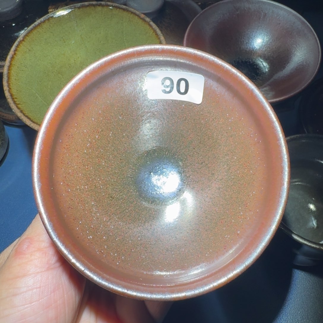 小雨茶盏手工柴烧