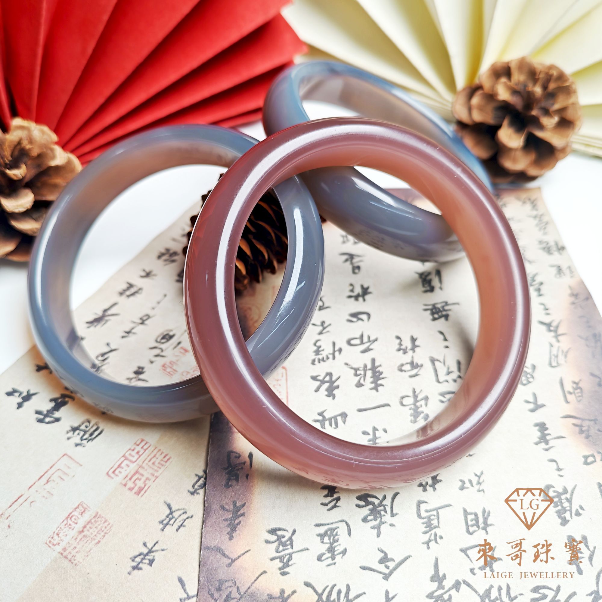 【时尚精品】黑冰手镯珠宝DIYdiy多样性发其一