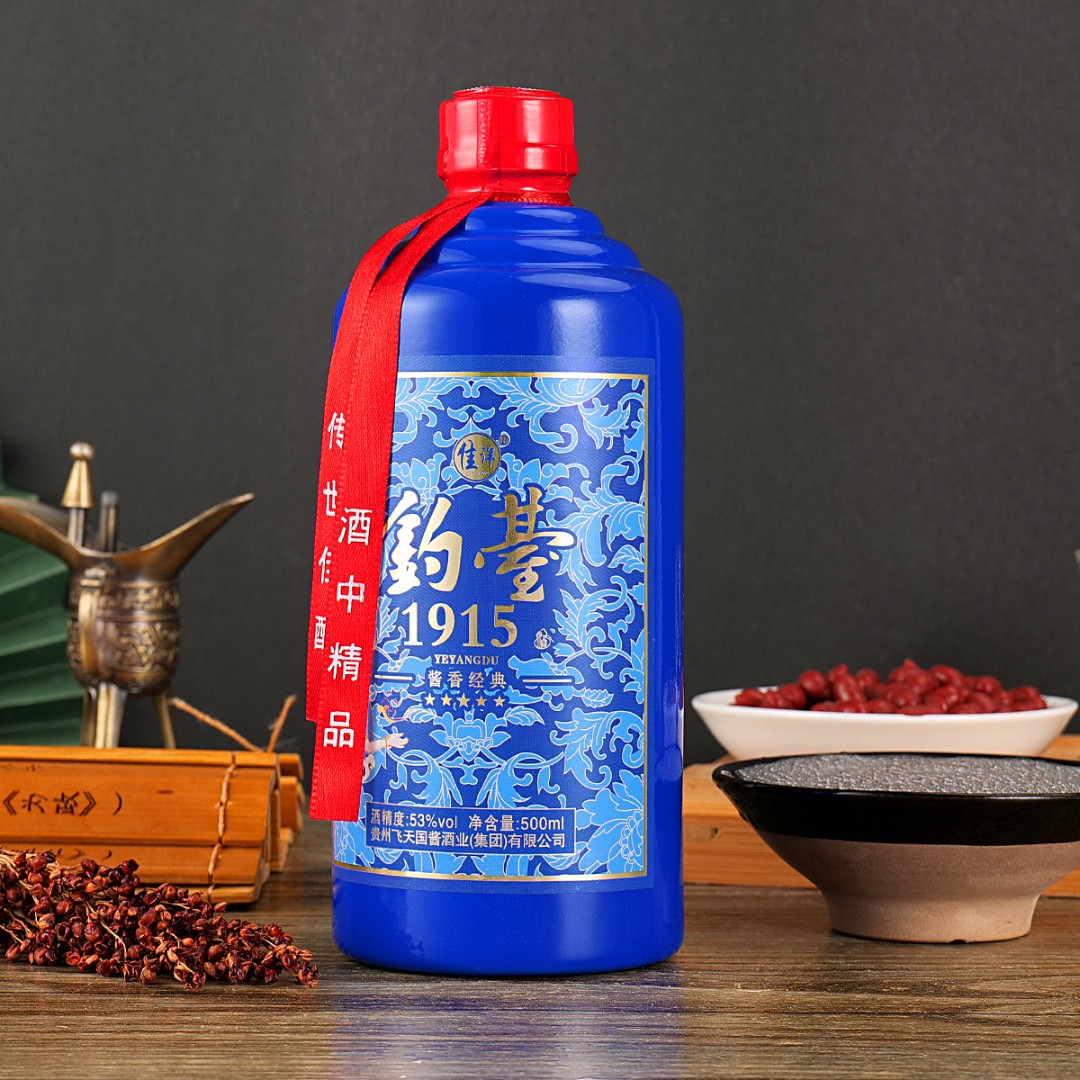 齐東强钓台l蓝1915整箱500ml*1瓶53度53度52度