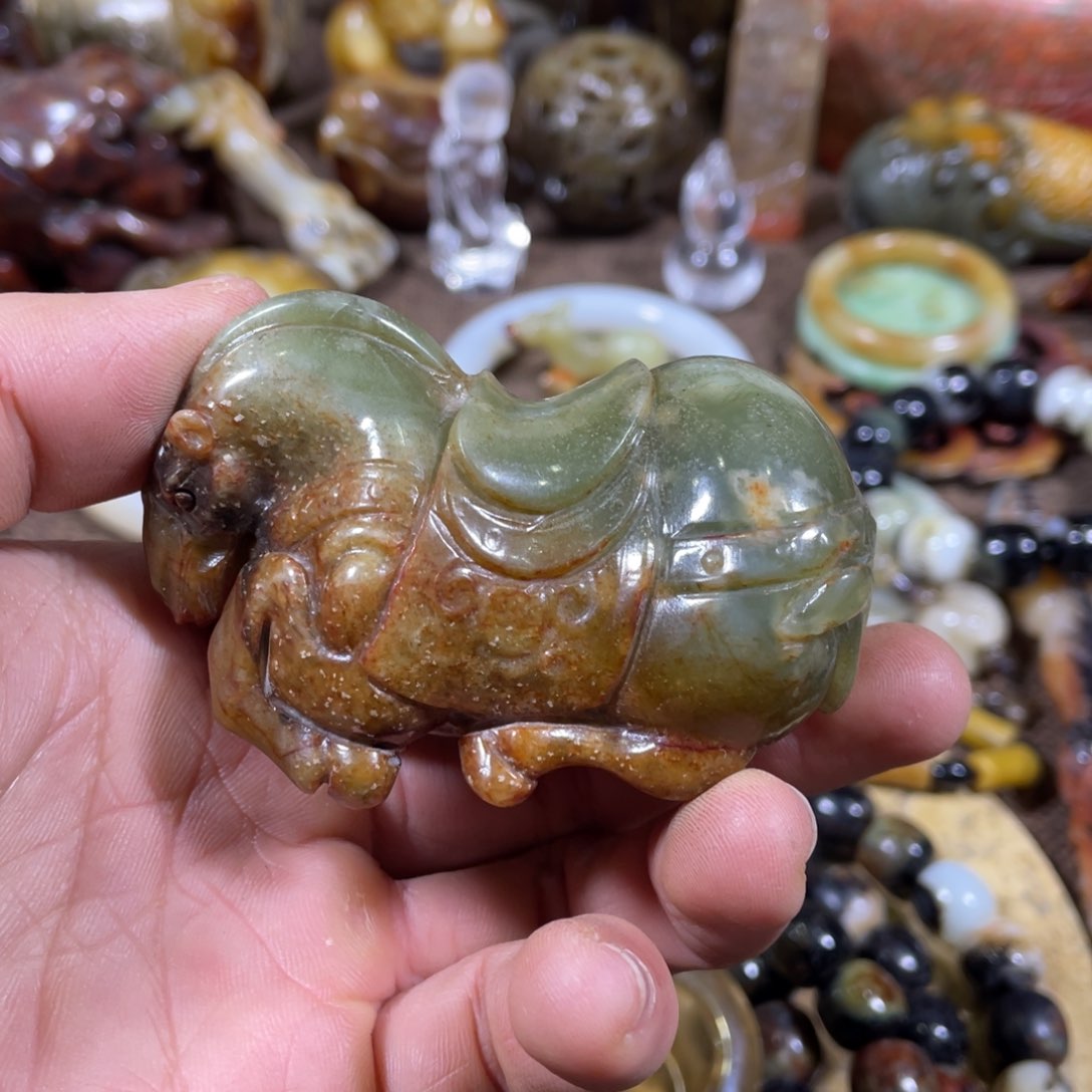 和田玉吊坠(不含链)未镶嵌