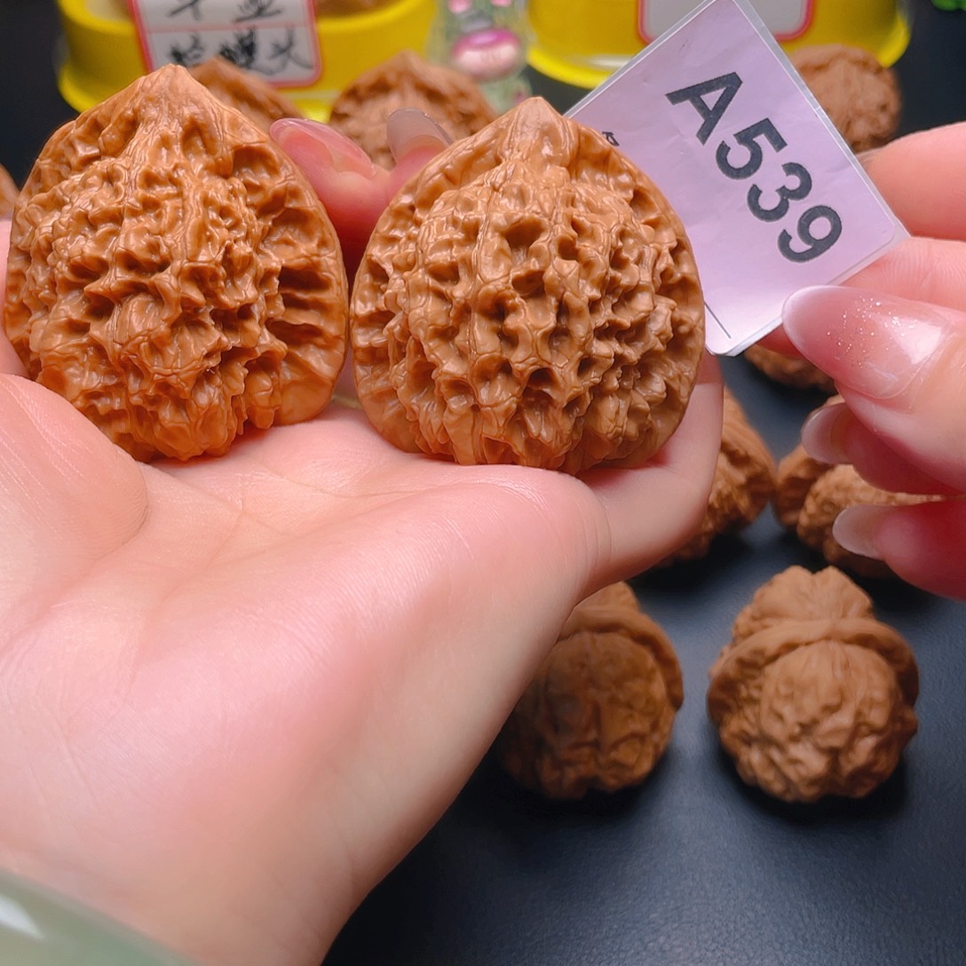 _***月文玩核桃吊坠官帽50