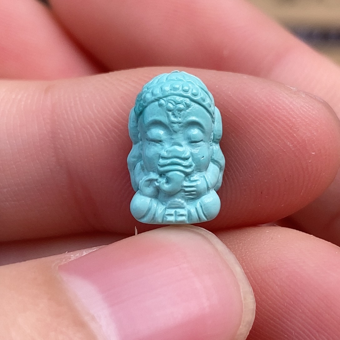 绿松石雕刻未镶嵌