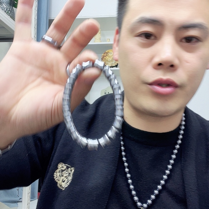 磁石太赫兹女士竹节手链