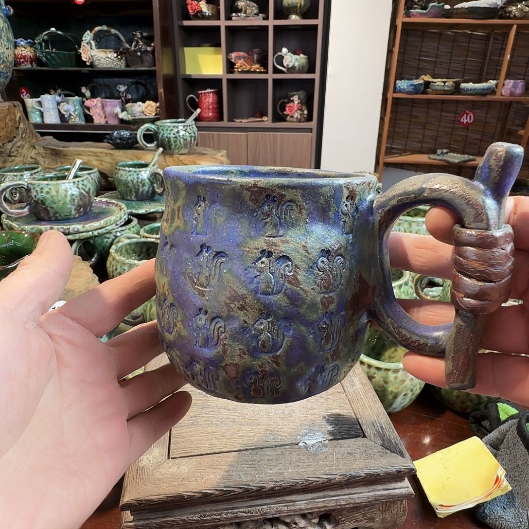 纯手工咖啡杯，餐具