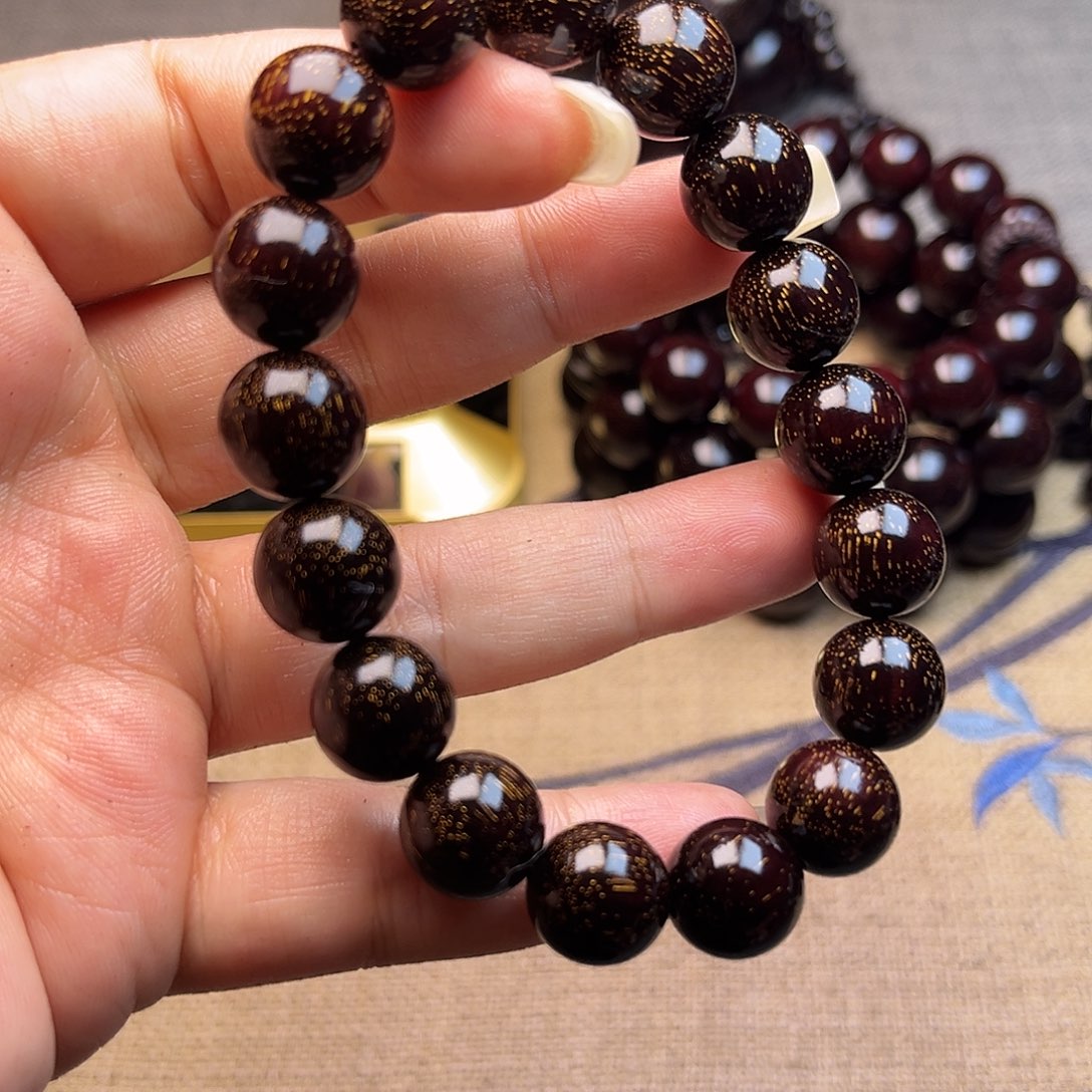 檀香紫檀（小叶紫檀）1.2 17颗爆星