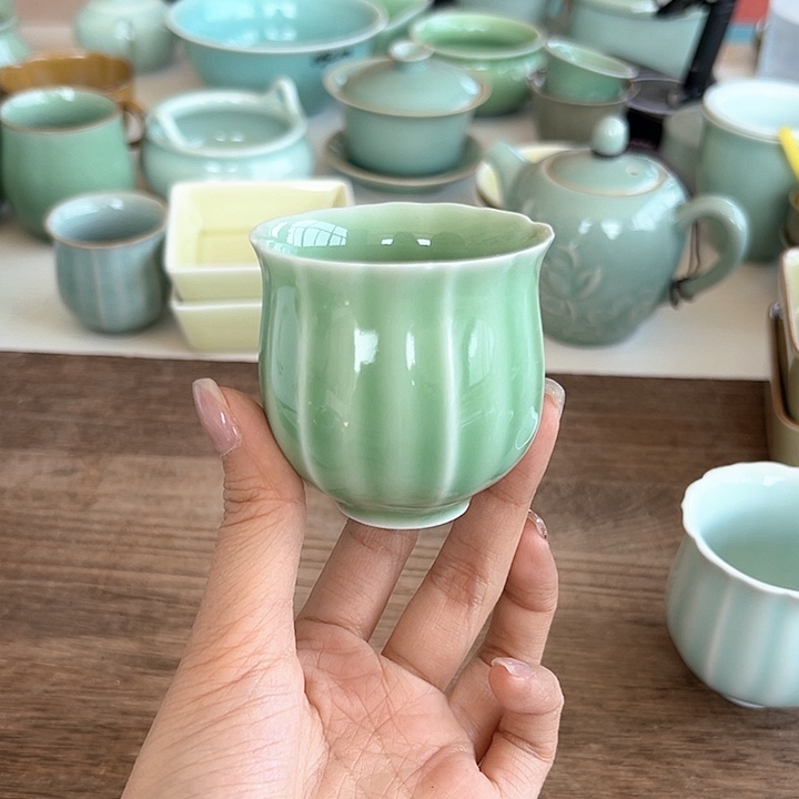 小米茶器龙泉青瓷