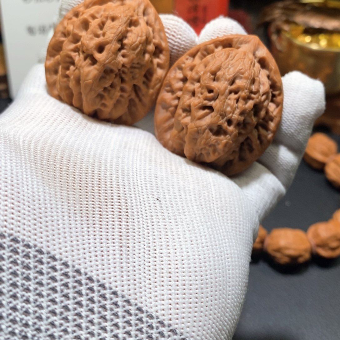 文玩核桃把件0247金公子39