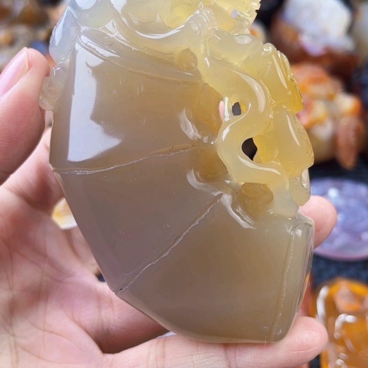 未镶嵌天然玛瑙/玉髓