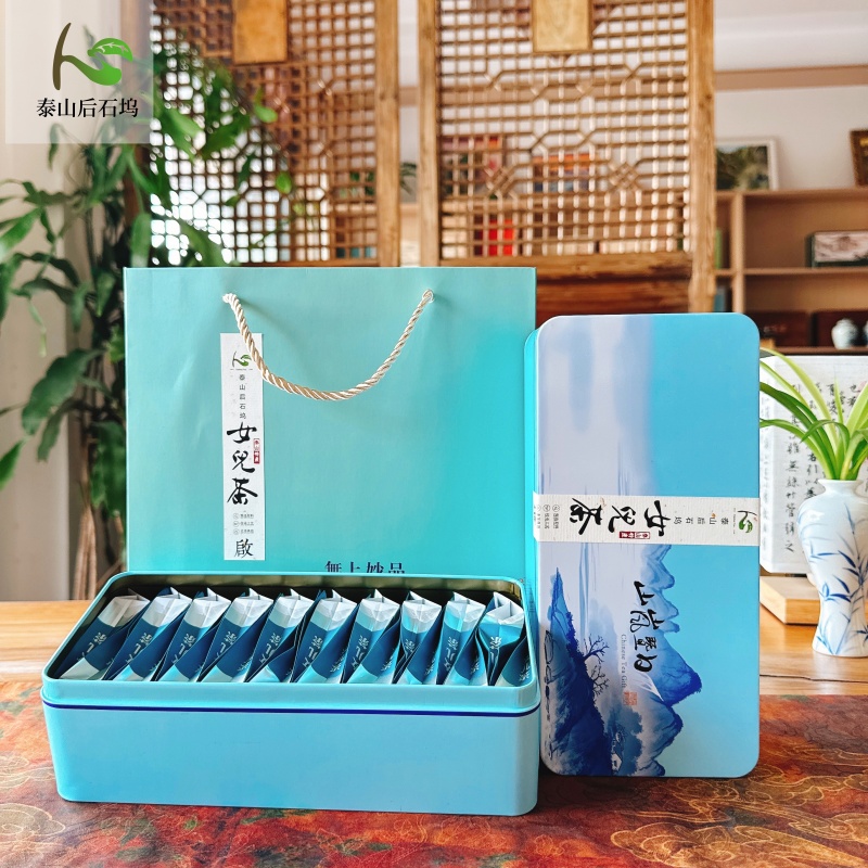 女儿茶泰山特产泰山绿茶春茶炒青2025新茶袋泡茶女儿茶伴手礼