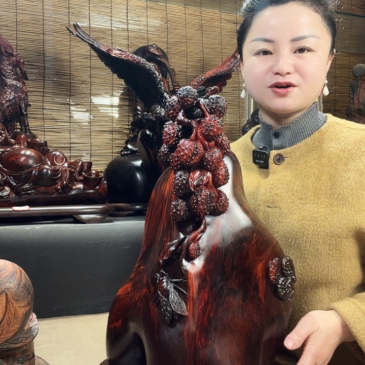 交趾黄檀（大红酸枝）大吉大利
