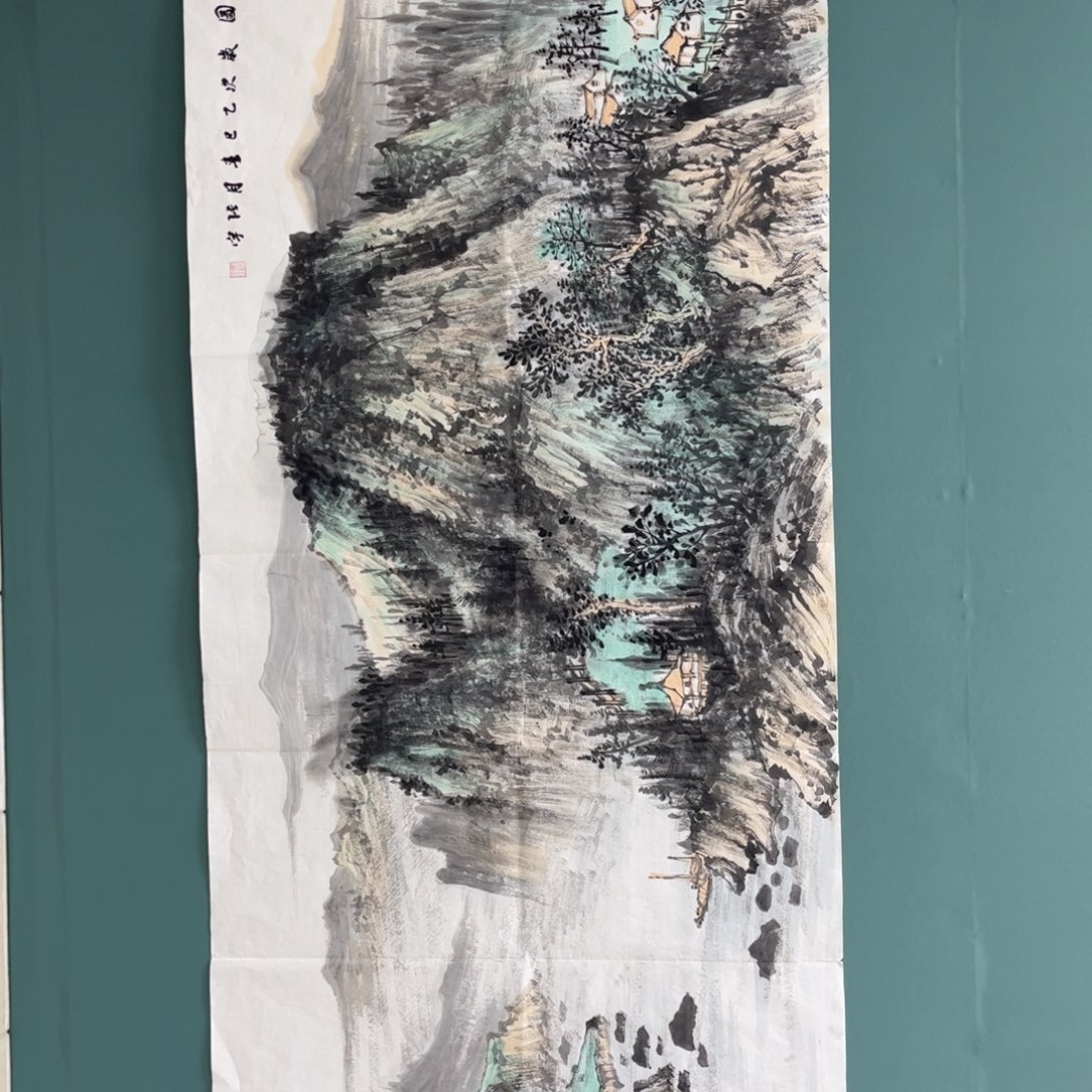 国画张宇老师手绘作品