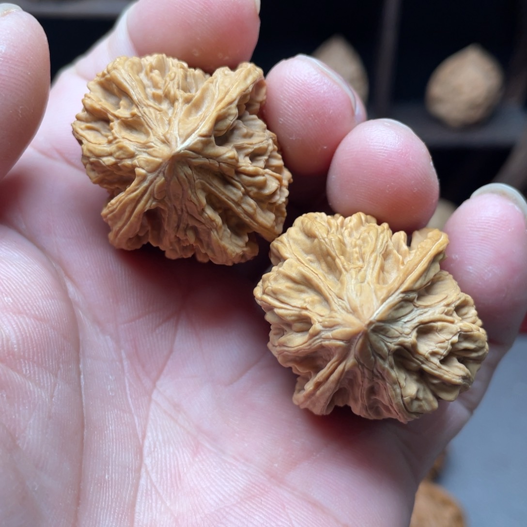 桃核把件36全品野蟾