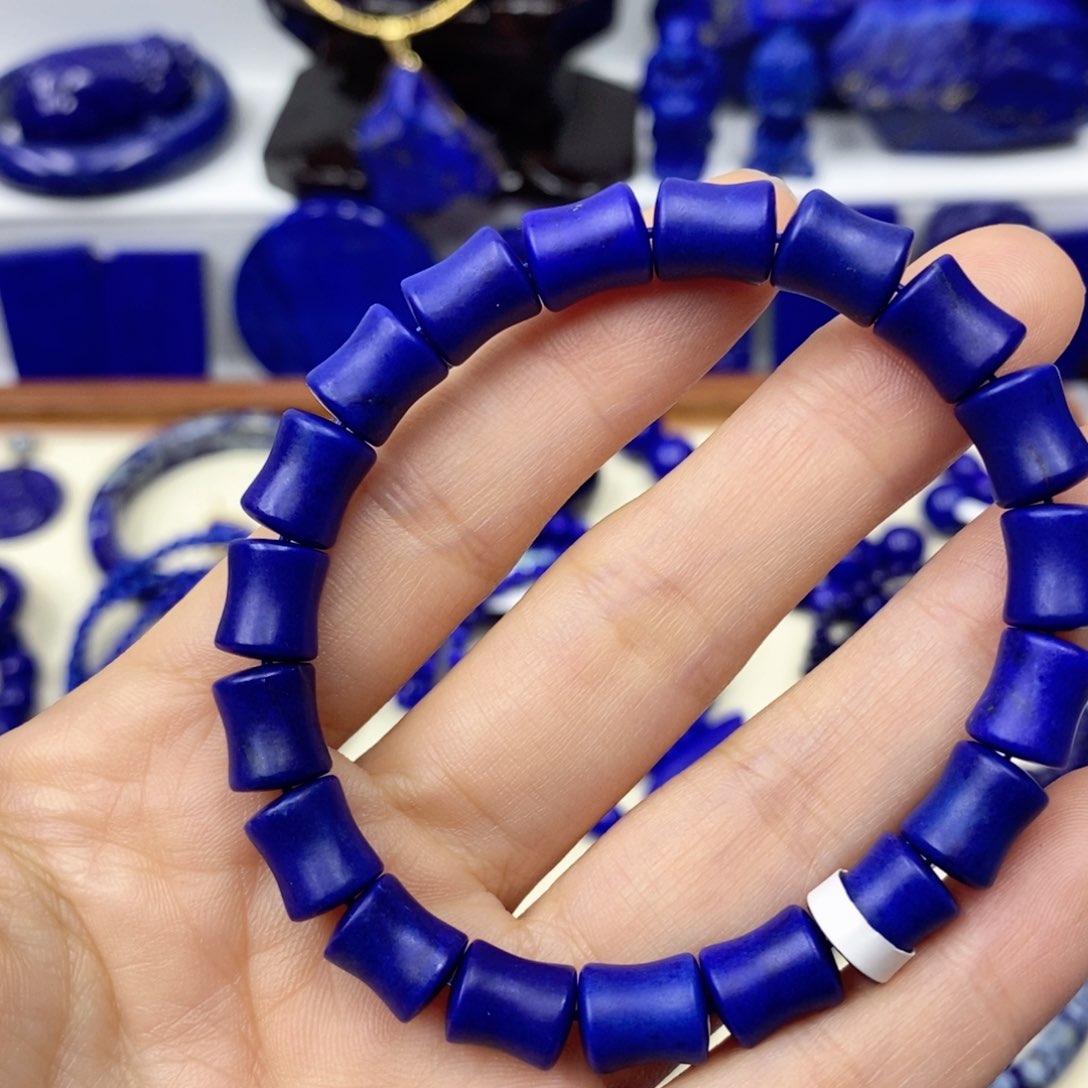 青金石手链未镶嵌