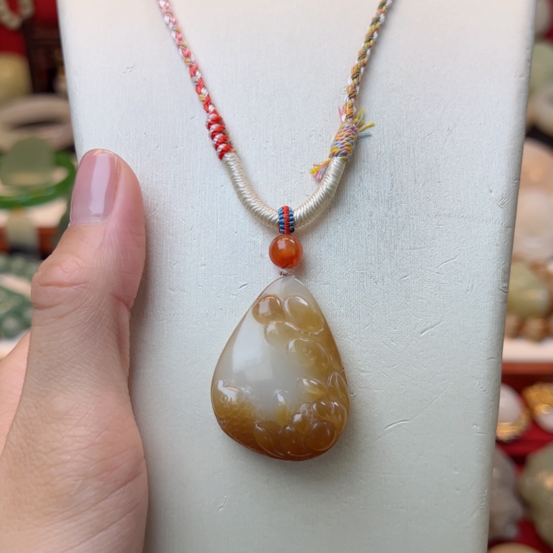 和田玉挂件未镶嵌