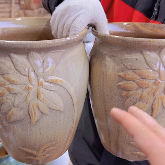 紫砂花盆高25口20—————