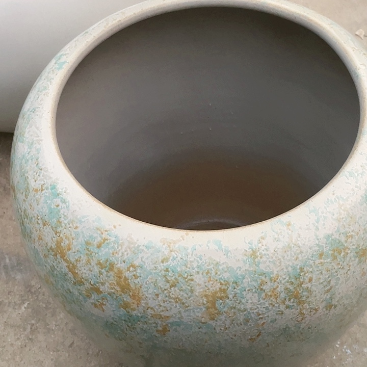 紫砂花盆瑕疵27:35花盆