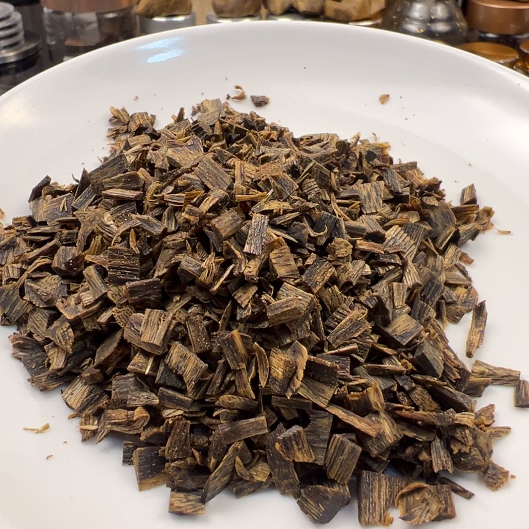 沉香手把件棋楠白棋沉水小米粒31克