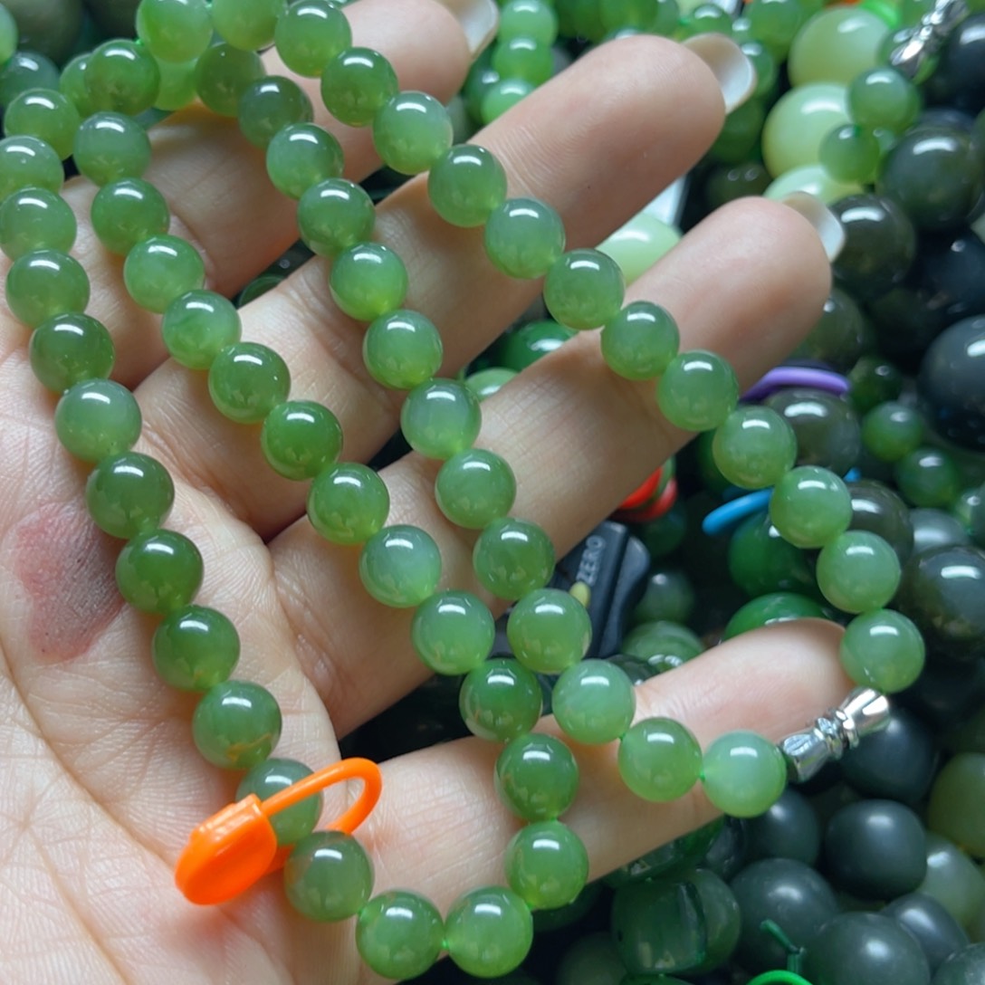 和田玉手链未镶嵌